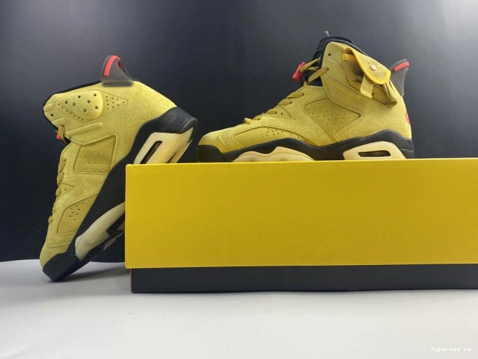 SCOTT TRAVIS AIR CN1084-300 X YELLOW 6 JORDAN 0728